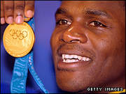 Audley Harrison Gold Medal Olympics Sydney 2000